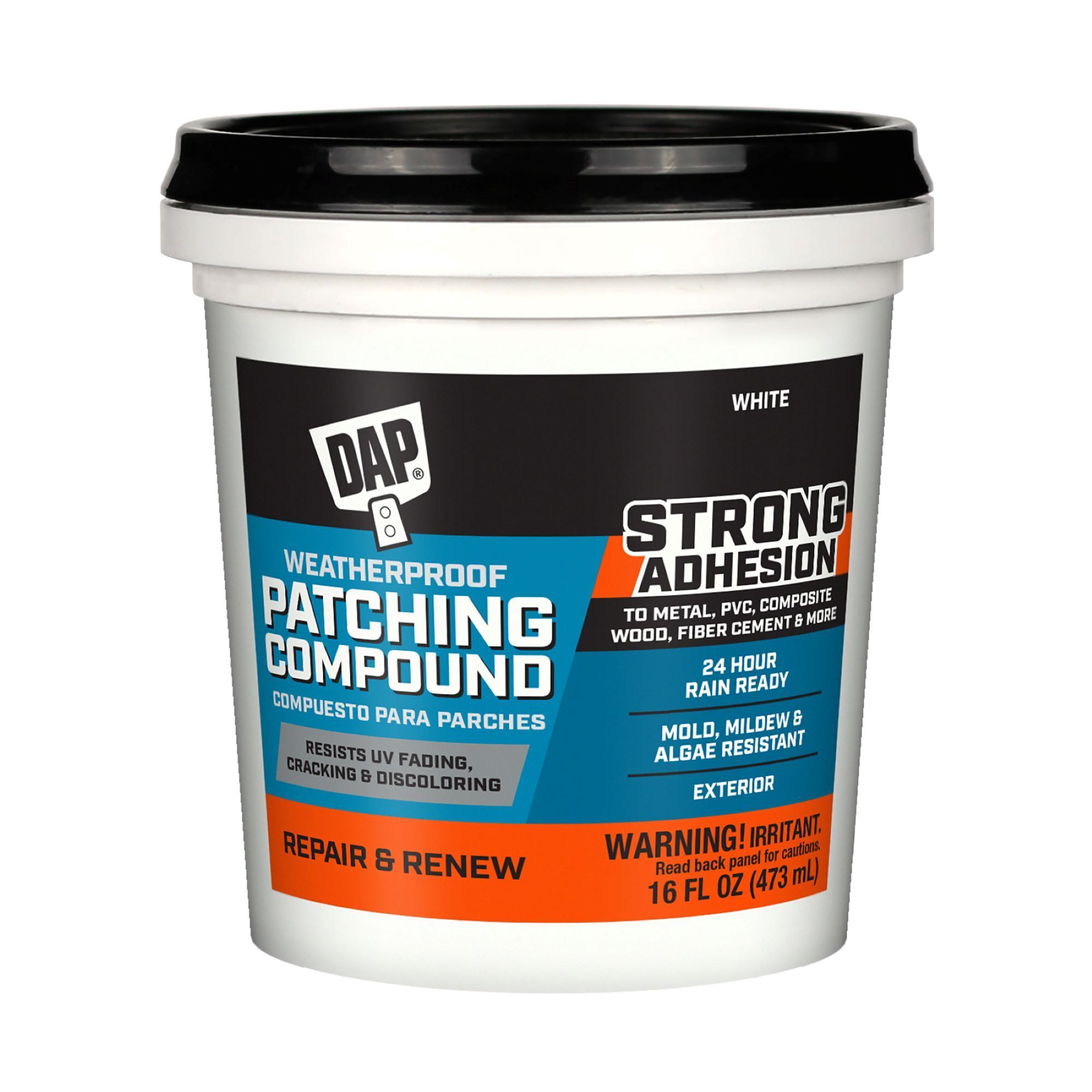 DAP Platinum Patch Advanced Exterior Filler 16 FL OZ White, Model# 7079818740
